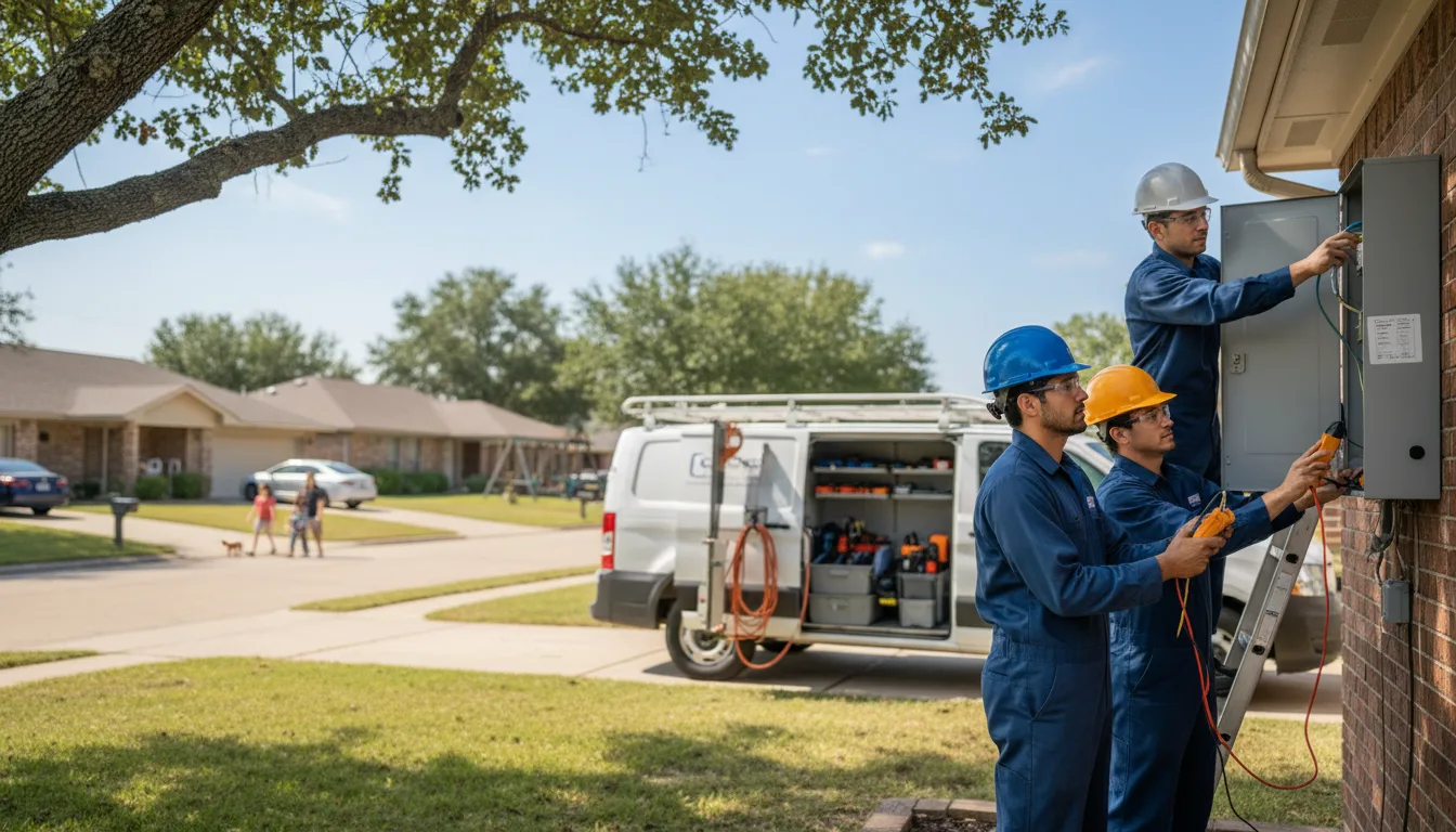Certified electrician providing emergency electrical services in Camillus, NY